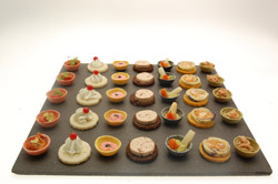 Les Mini canapés en coupelle et pain de mie (composition au choix)